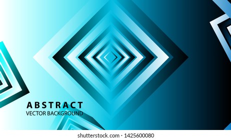 diamond shape background with gradient color - vector illustration