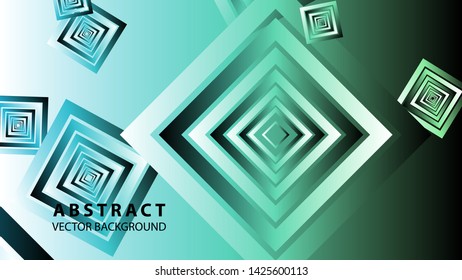 diamond shape background with gradient color - vector illustration