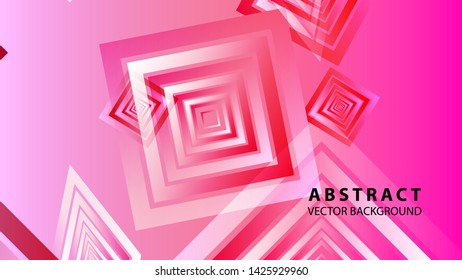 diamond shape background with gradient color - vector illustration