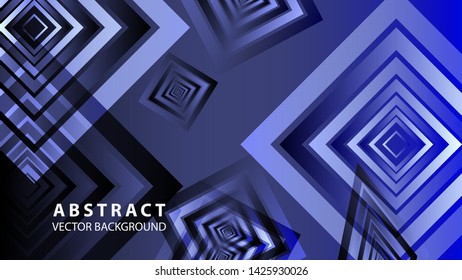 diamond shape background with gradient color - vector illustration