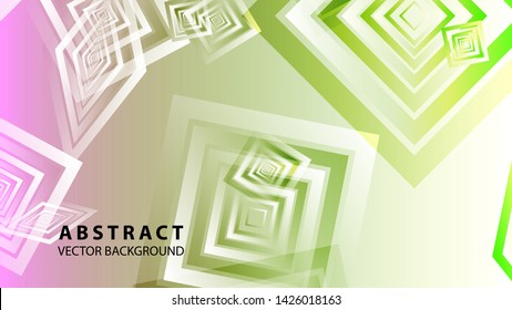 diamond shape background with gradient color - vector illustration

