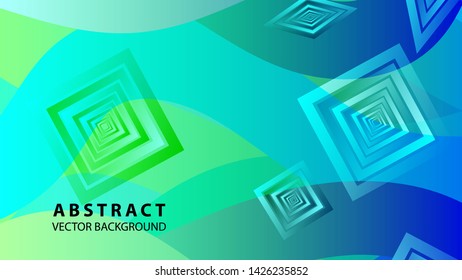 diamond shape background with gradient color - vector illustration