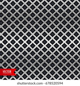 diamond shape chrome metal texture background