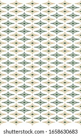 Diamond shape geometric pattern design