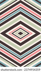 Diamond Shape image, Seamless Vector