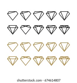 Diamond Shape Logo Template Illustration Design. Vector EPS 10.