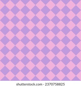 Diamond shape purple and pink seamless pattern for wallpaper, fabric,clothing,backdrop,texture, wrapping paper,curtain,pillow case.