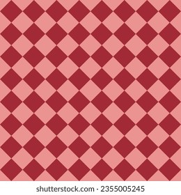 Diamond shape red color seamless pattern for wallpaper, fabric, clothing,backdrop,texture, wrapping paper, notebook cover ,curtain,pillow case and stationary.