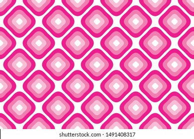 Diamond shape seamless pattern vector