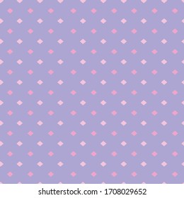 Diamond shape seamless vector with purple background. Great for home decor, wrapping, scrapbooking, wallpaper, gift, kids. 