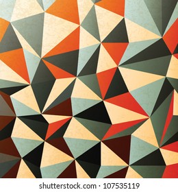 Diamond shaped pattern. Abstract, vector, EPS10