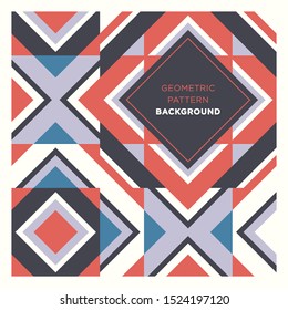 Diamond Shapes Abstract Seamless Pattern That Can be Used for Annual Report Cover