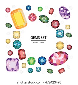 Diamond shapes collection
