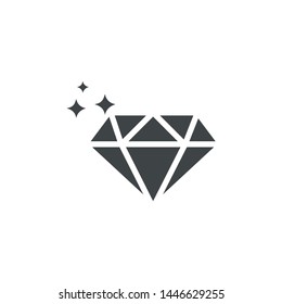 
Diamond sheen icon symbol vector