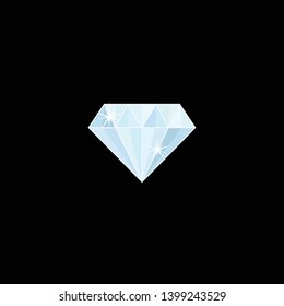Diamond Shiny vector realistic illustration