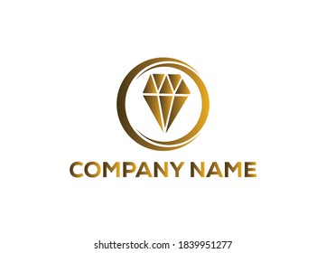 Diamant-Shop-Logo oder Bildvorlage für Vektorgrafik-Symbole