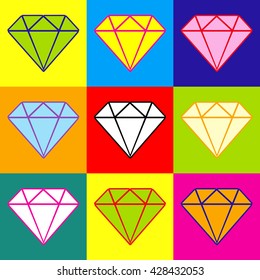 Diamond sign