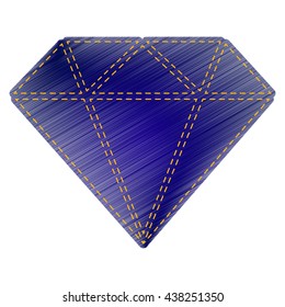 Diamond sign illustration