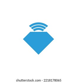 Symbol für die Platzierung von Diamanten-Signalen 