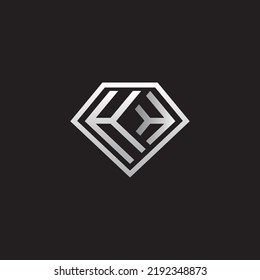 Diamond Silver modernes Logo-Design
