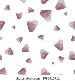 Diamond simple seamless pattern background. Vector Illustration EPS10