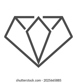 Diamant, quadratisches Vektorsymbol.