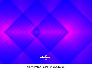 diamond square with vibrant violet geometry art design shape abstract theme background for website UI , Annual reports, flyer, poster, cover friendly use vectorEPS.