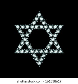 Diamond Star Of David