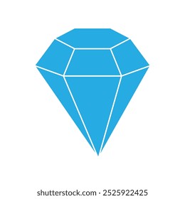 diamond stone icon illustration design