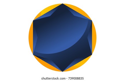 Diamond symbol Template Blank