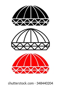 Diamond symbols. Vector illustration