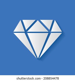 Diamond symbol,vector