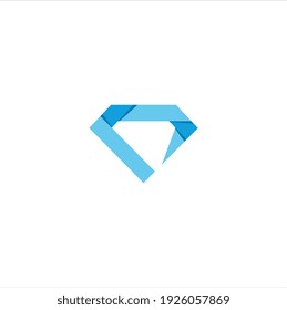 diamond technology concept logo graphic vector illustratio