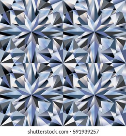 Textura de diamante sem emenda, ilustração vetorial