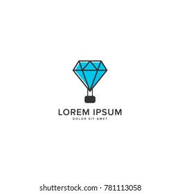 Diamond travel logo