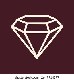 Diamond trendy vector art design knockout amazing colorful useful illustration.eps