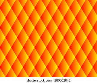 Diamond, triangle yellow abstract illustration