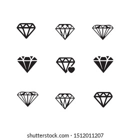 Diamond vector art design illustration