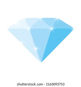 Diamond Vector Blue Diamond Symbol Commercial Stock Vector (Royalty ...