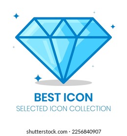 Diamond Vector design can be used for branding and business