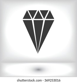 Diamond vector icon