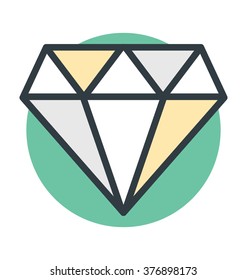 Diamond Vector Icon