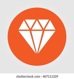Diamond vector icon