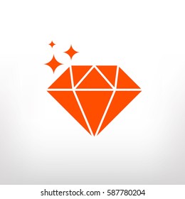 Diamond Vector Icon