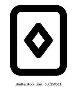 Diamond Vector Icon