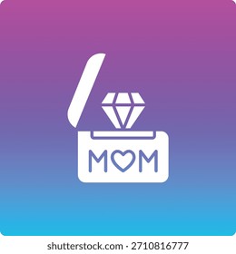 Diamant-Vektorsymbol. Kann für Druck-, Mobil- und Web-Anwendungen verwendet werden.