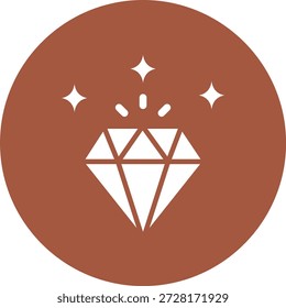 Ilustración de diseño de icono de Vector de diamante