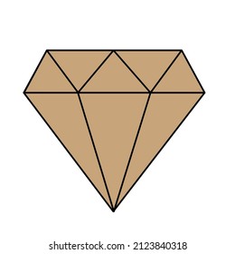 diamond vector icon graphic illustration