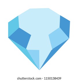 Diamond vector icon illustration