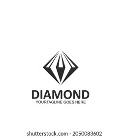 Diamond  vector icon illustration design  template